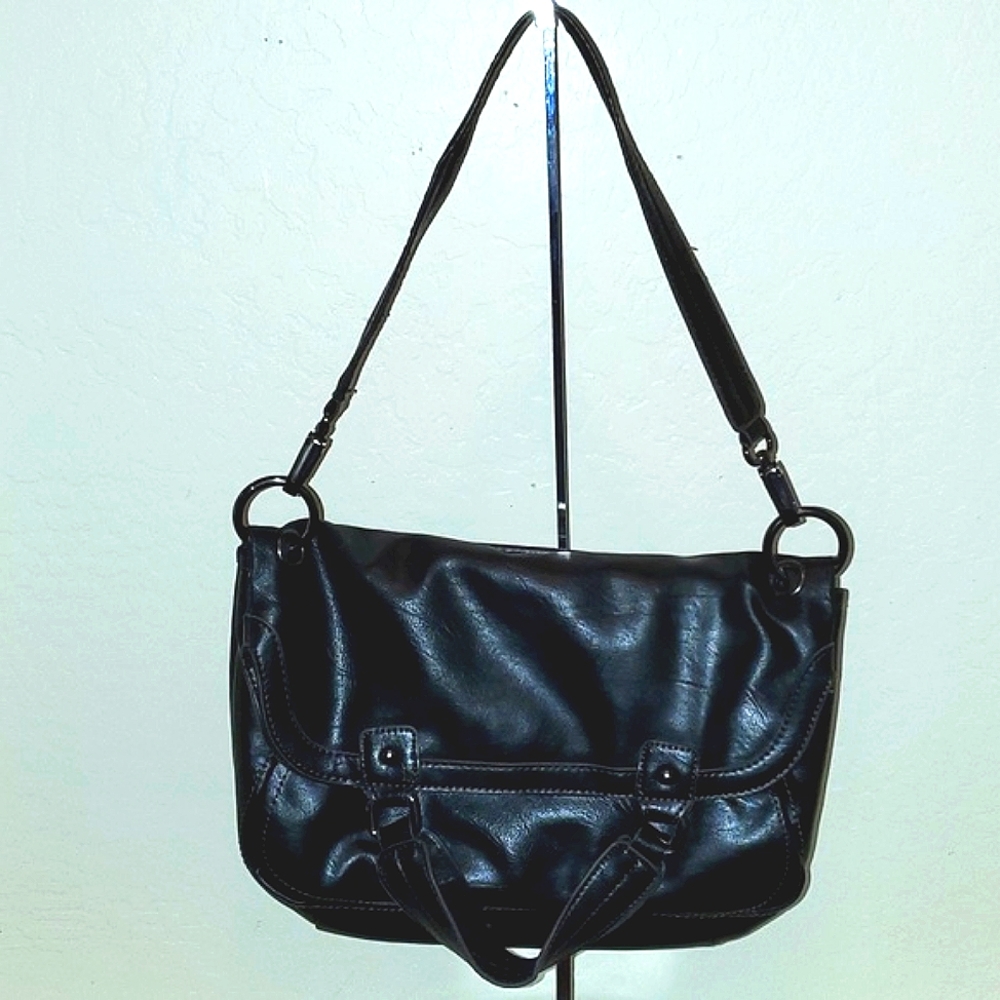 Vintage Nine West Leather Shoulder Bag